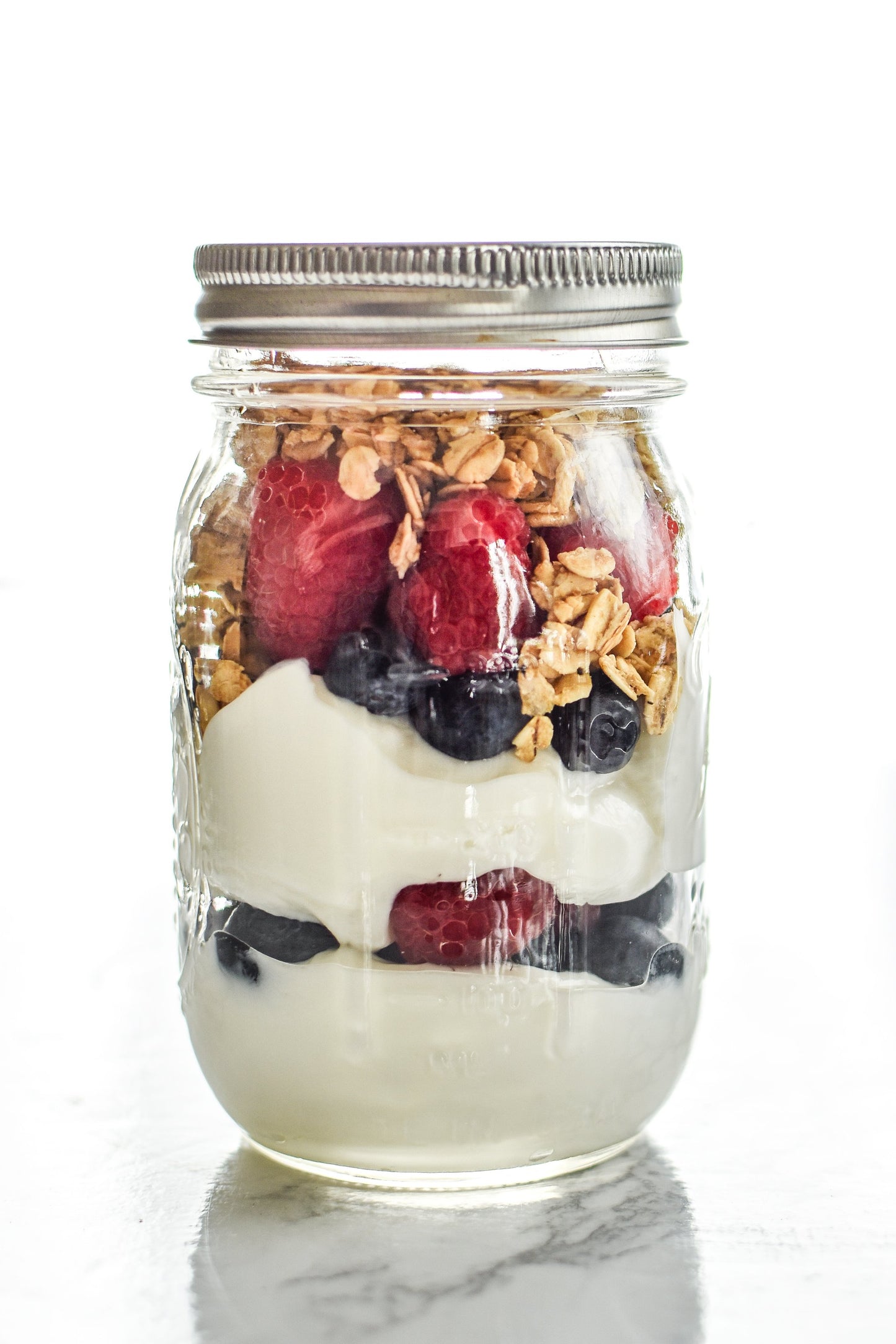 Yogurt Parfait in a Jar