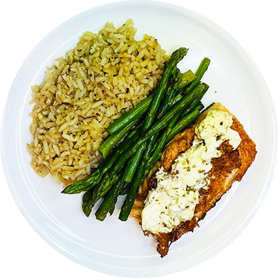 Feta Roasted Salmon
