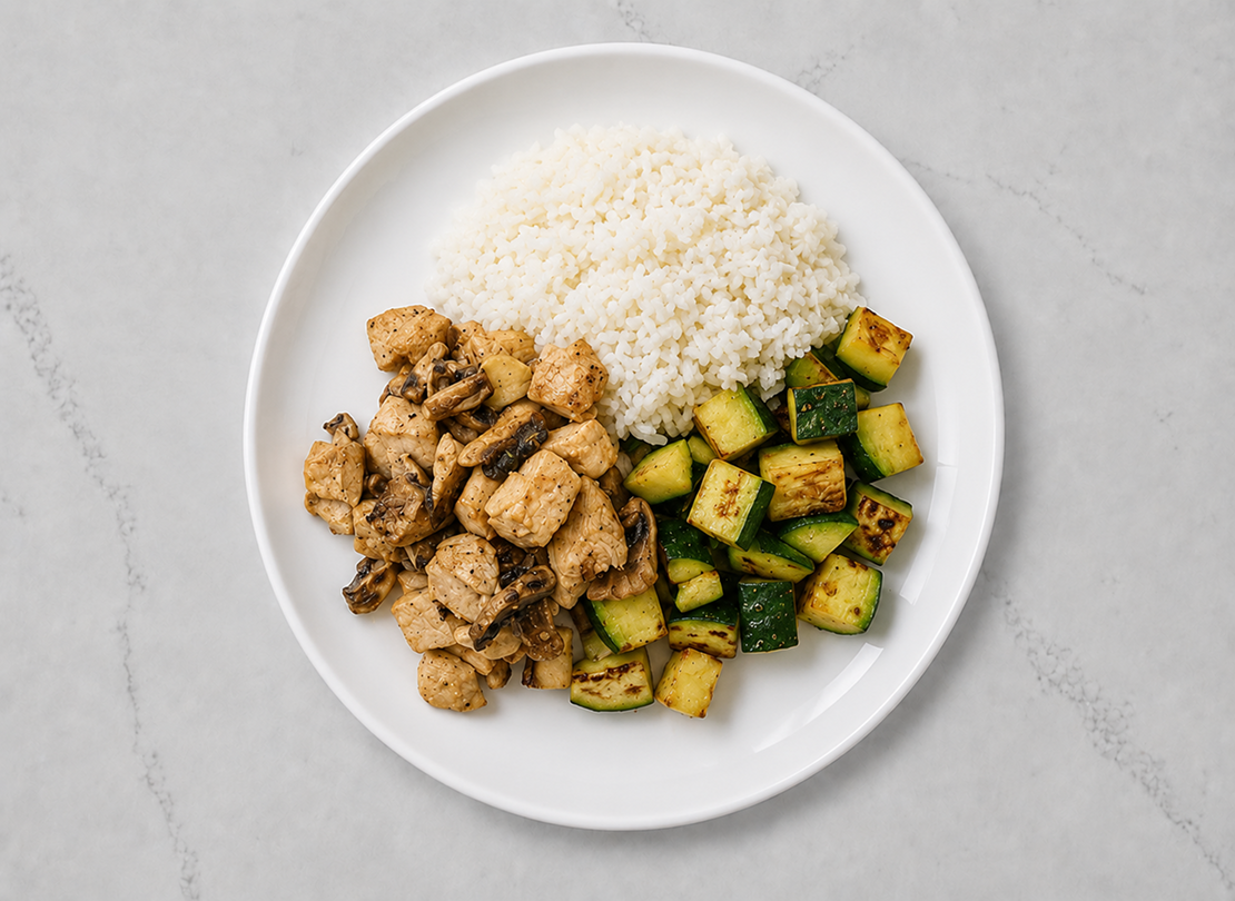 Mushroom Garlic Chicken